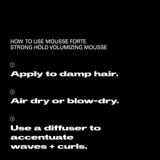 Mousse Forte Volumising Mousse 200ml