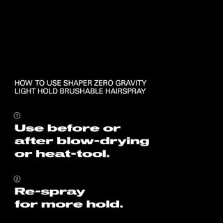 Shaper Zero Hairspray 300ml