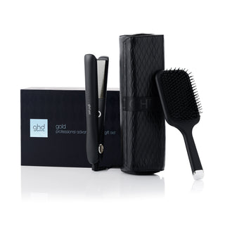 GHD Gold Hair Straightener Gift Set (Gifts Worth £47)