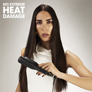 GHD Chronos Max Best Wide Plate Hair Straightener (43mm Plate) Black
