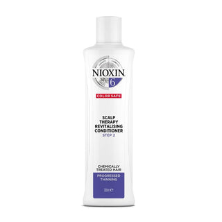 Nioxin 6 Scalp Therapy Revitalising Conditioner for Chemically Treated Hair with Progressed Thinning 300ml
