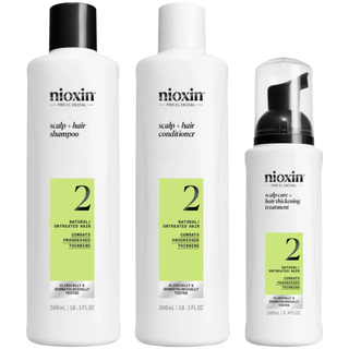Nioxin System Trial Kit 2 For Natural Hair with Progressed Thinning