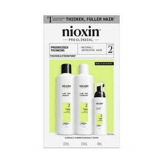 Nioxin System Trial Kit 2 For Natural Hair with Progressed Thinning