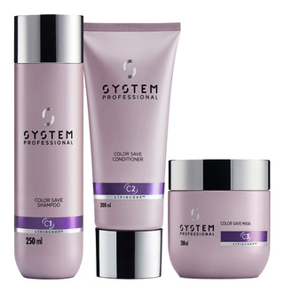 Color Save Trio Shampoo 250ml, Conditioner 200ml & Mask 200ml
