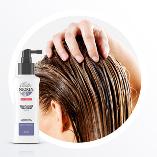 Nioxin 5 Trial Kit for Chemically Treated Hair with Light Thinning